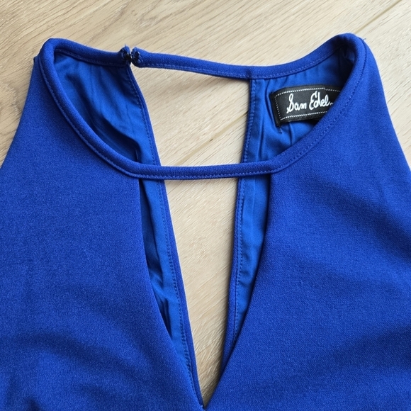 Sam Edelman Royal Blue Sleeveless Dress EUC Women's Two - Picture 4 of 13